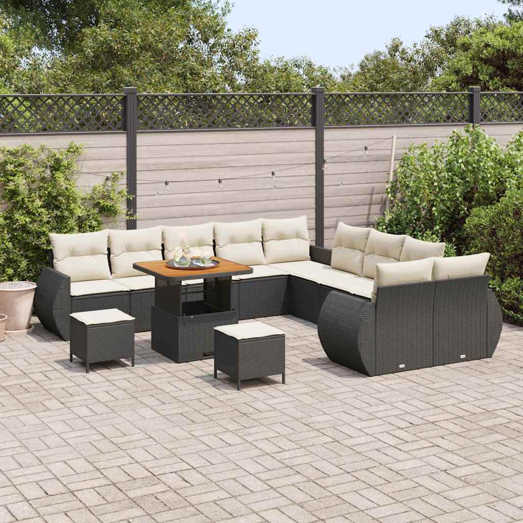 vidaXL Ensemble de canapé de jardin 13 pc 13-Nombre de places