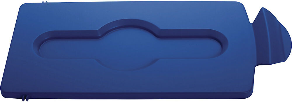 Deckeleinsatz, geschlossen, blau Rubbermaid