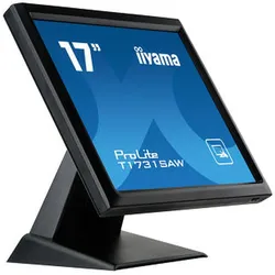 iiyama T1731SAW-B5 17IN SAW TOUCH (1280 x 1024 Pixel, 17"), Monitor, Schwarz
