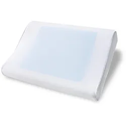 Nackenkissen Gerry Blau/Weiß mit Gelpads