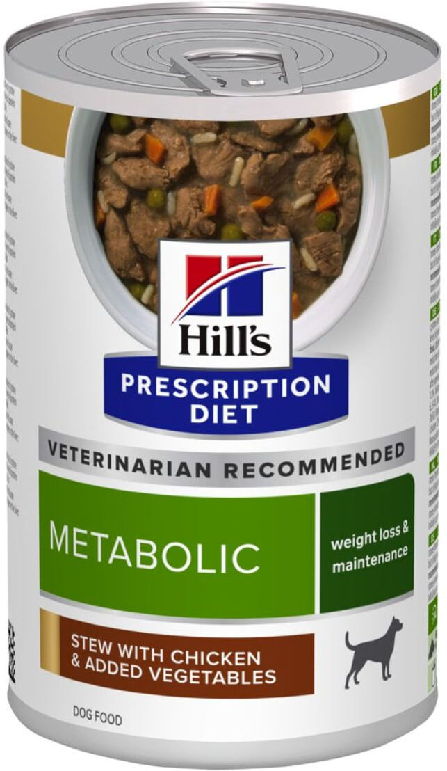 HILLS Hill's Prescription Diet  Metabolic Spezzatino per Cani Aromatizzato 354G