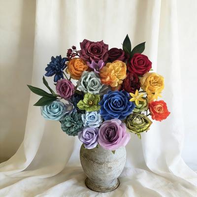 Garvee Artificial Flowers for Home Decor Indoor, , Decorative Floral t for Wedding Party Bouquets Centerpieces Backdrops