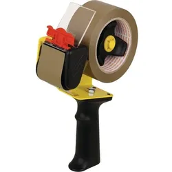 Nopi Verpackungsklebeband-Abroller Economy Gelb, Schwarz 50 (B) mm Kunststoff, Metall
