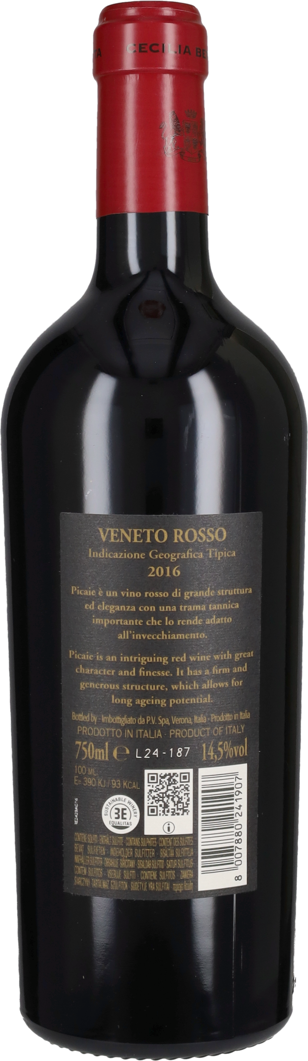 Pasqua Vini 'Picaie' Cecilia Beretta - Pasqua 2019