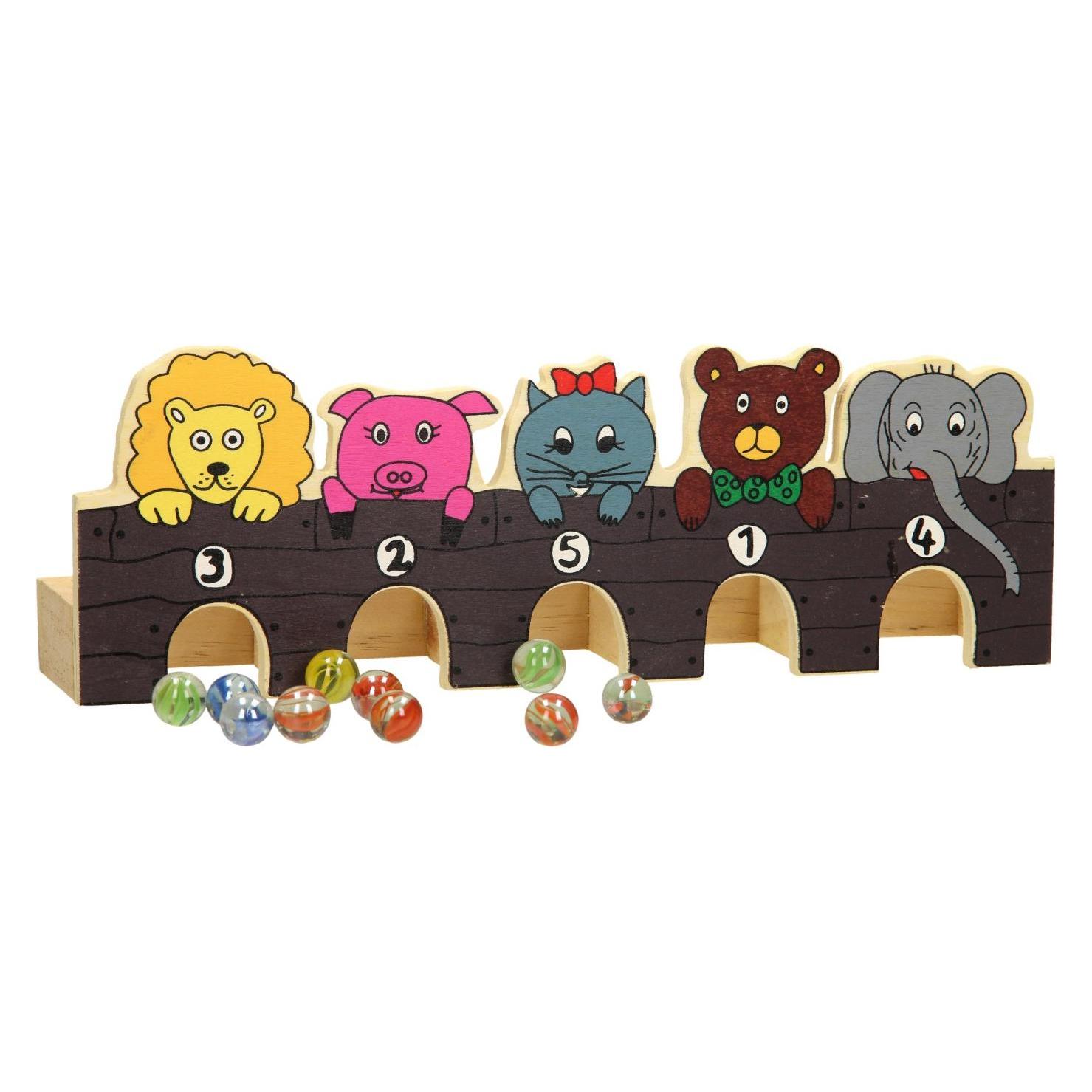 Playwood Murmeln Spiel Wilde Tiere (19638650)