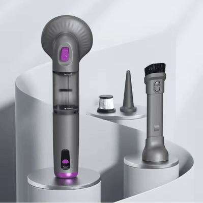 Inspire Picks Multifunctional Pet Vacuum Grooming System For Powerful Hair Removal & Easy Cleaning dark Grey