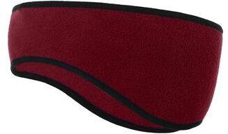 Inspired Finds Warm Fleece Ear Warmer Headband Windproof Sports Earmuffs For Running And Cycling dark Red