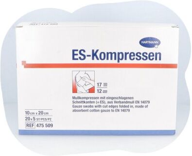 Es-kompressen steril 10x20 cm Grosspackung