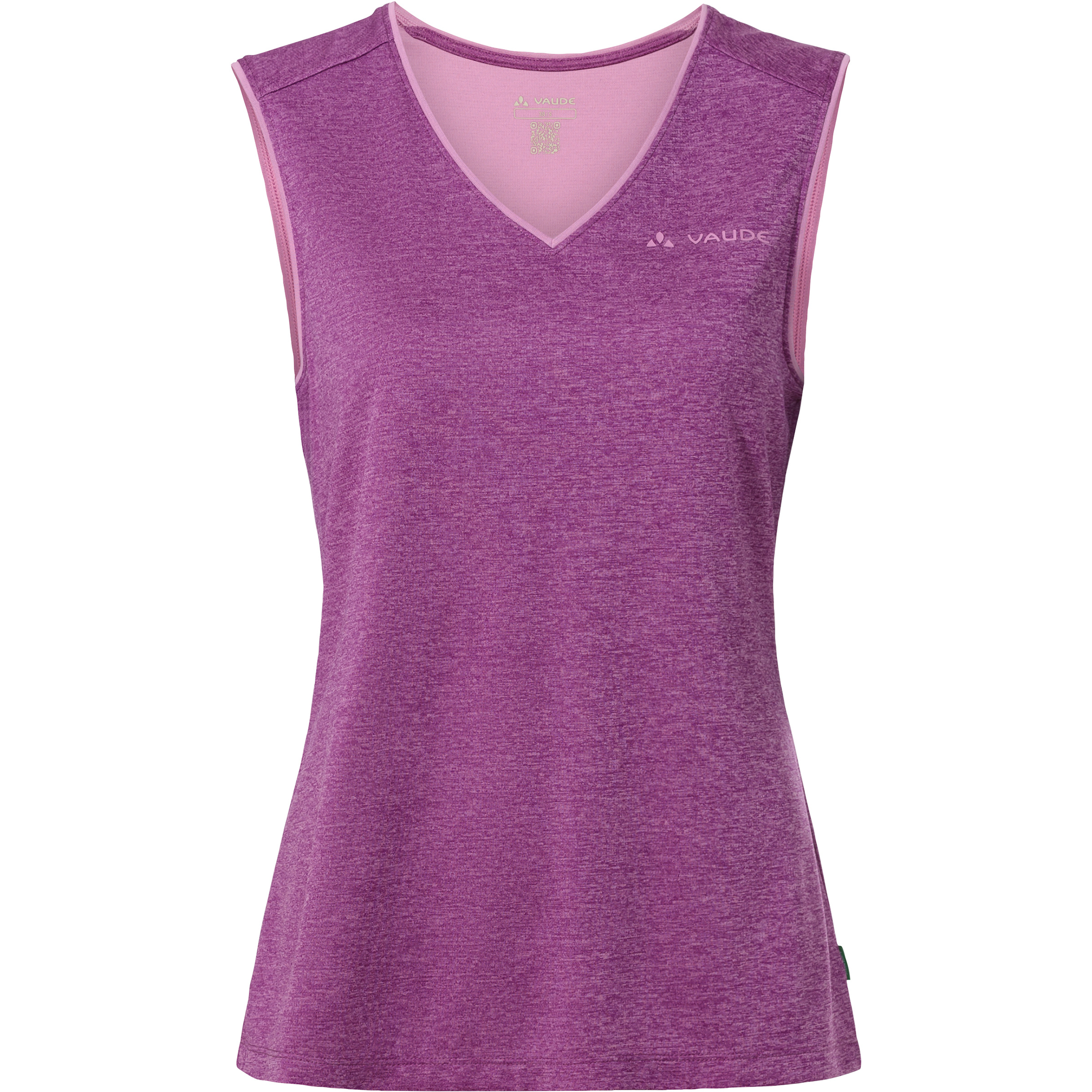 Vaude Essential Damen Tanktops lila Größe XXS Camping Atmungsaktiv
