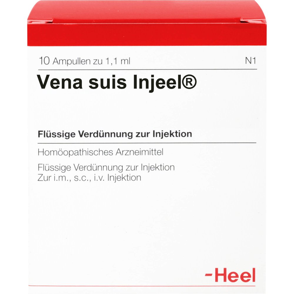 Biologische Heilmittel Heel GmbH Vena Suis Injeel Ampullen 01078582