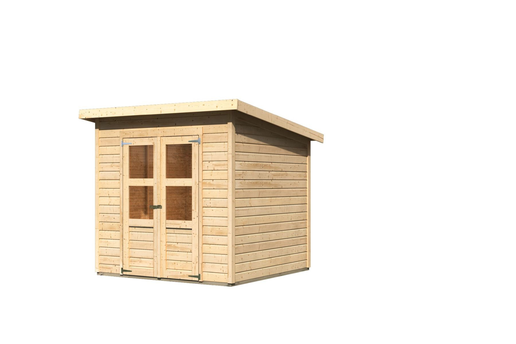 KARIBUHOLZT Hamburg 4 natur 2,12x2,14x2,20m 16919019