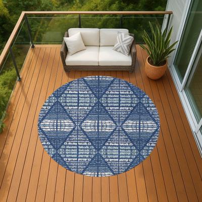Addison Rugs Machine Washable Indoor/ Outdoor Modern Ovid Chantille Rug