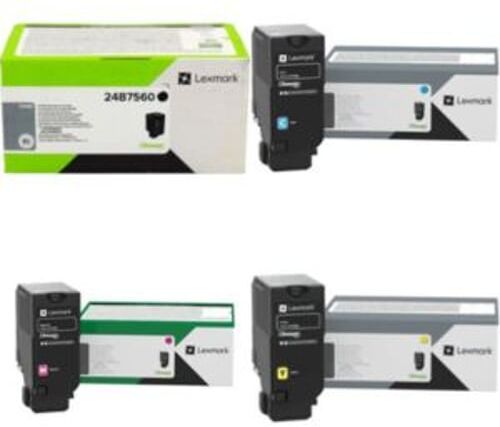 Lexmark Lexmar 24B7557/8/9/60 pack 4 toner