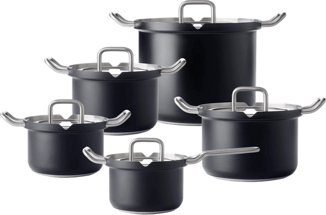 BK-Q-Linair Master Glas Black Pannenset 5-delig