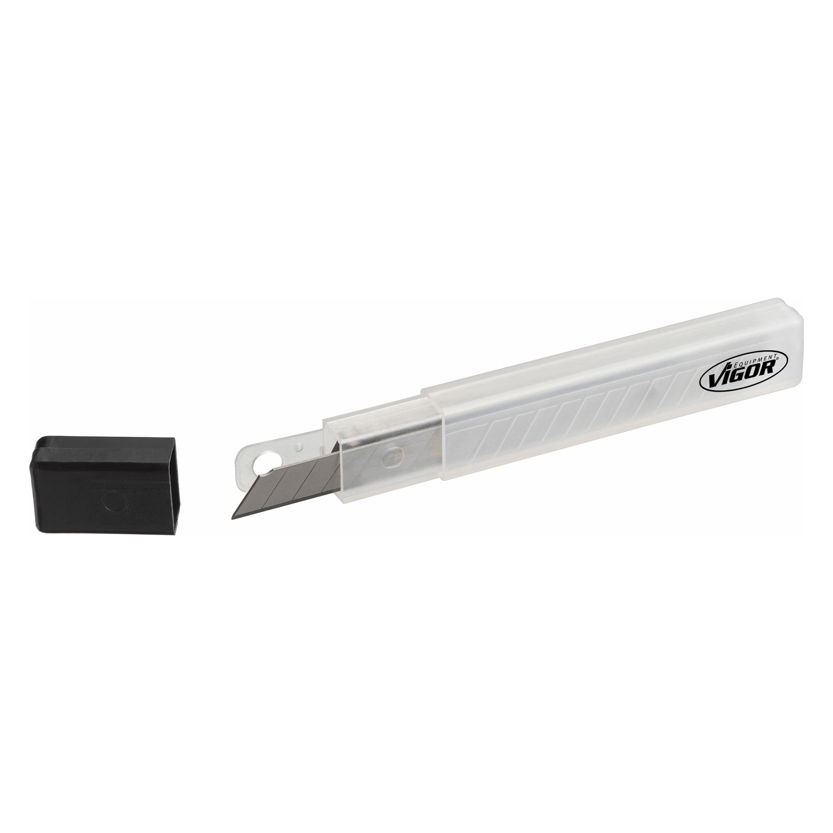 Vigor Abbrechklingen 9 mm V4308 Anzahl Werkzeuge: 10 (Ersatzklinge) (V4308)