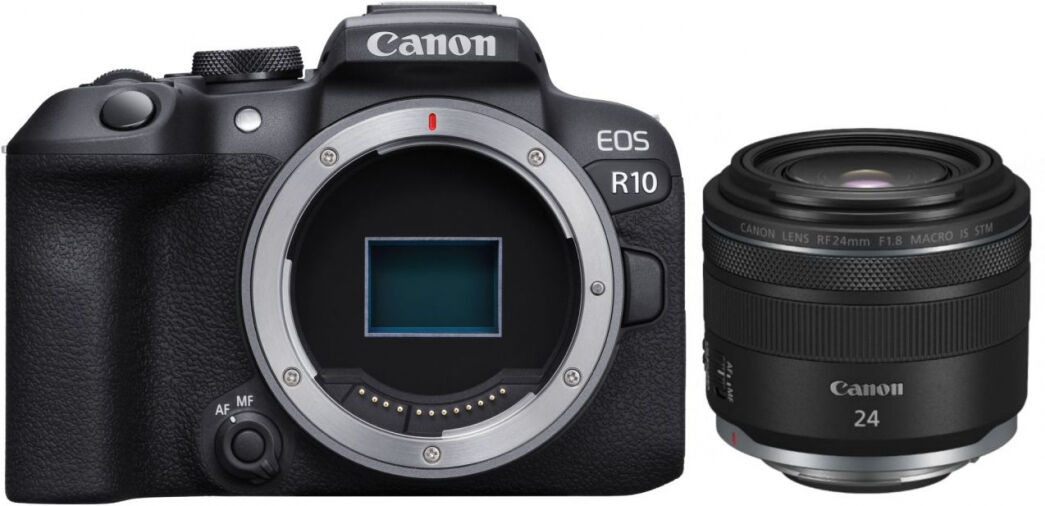 Canon EOS R10 + RF 24mm f1,8 Macro IS STM