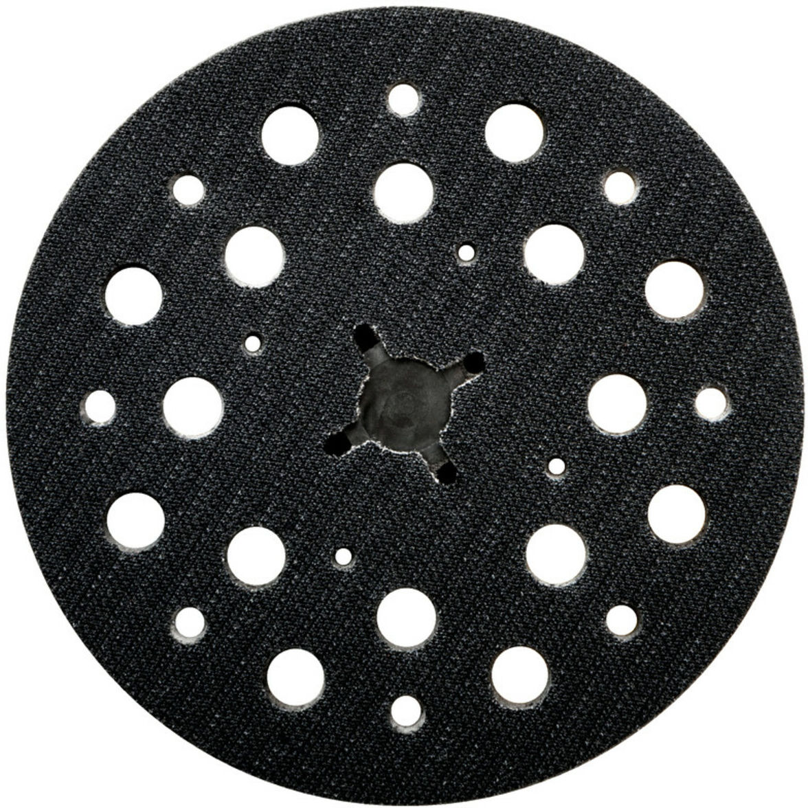 Metabo Schleifteller 125 mm, "multi-hole", mittelharte Ausführung, mit Kletthaftung (630264000)