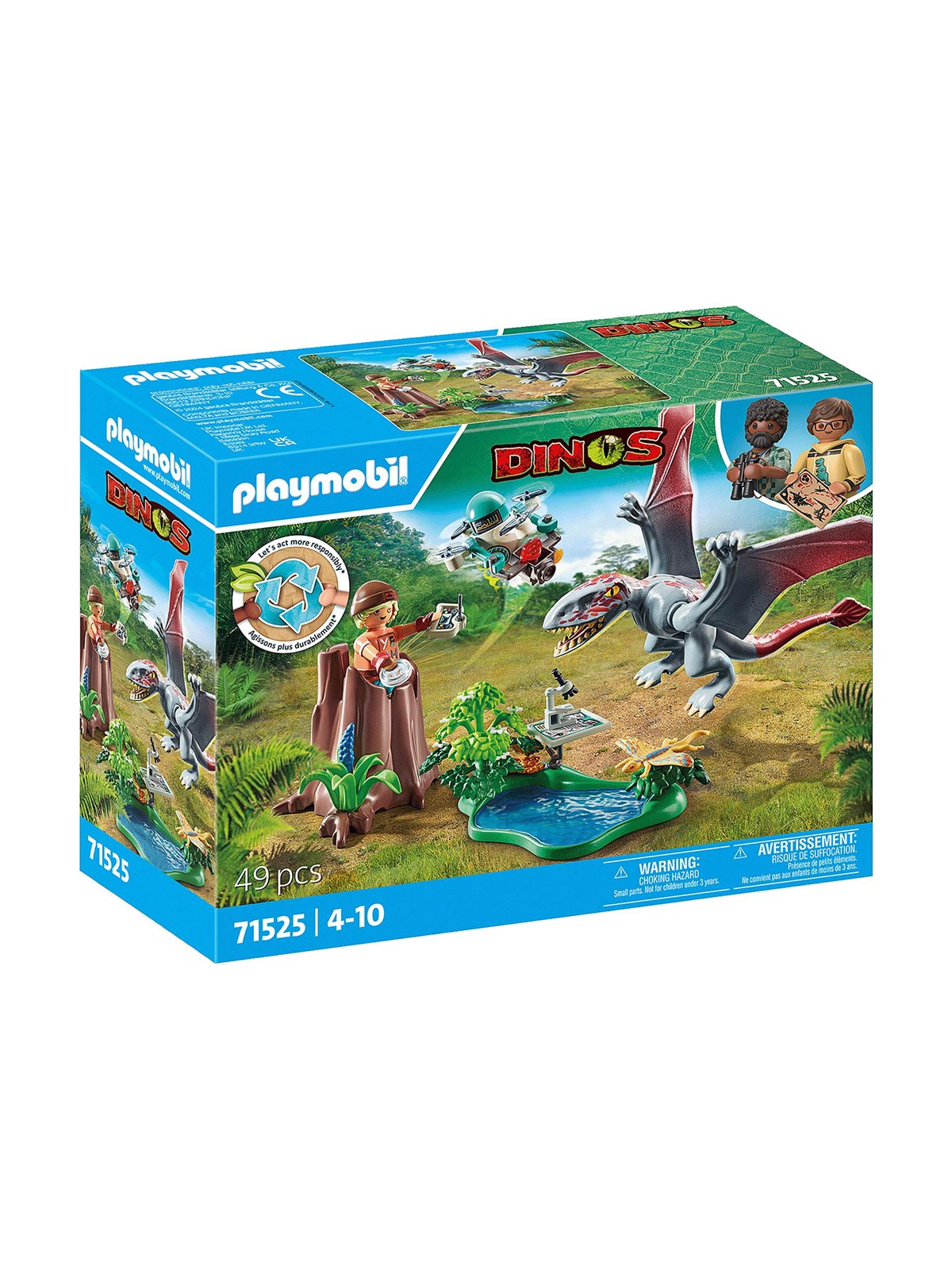 Playmobil Dinos - Beobachtungsstation für Dimorphodon