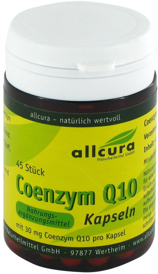Coenzym Q10 Kapseln a 30 mg 45stk