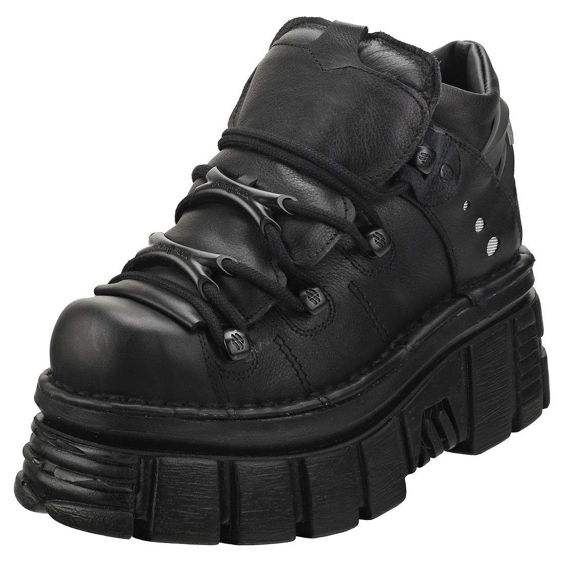 New Rock M106n-s52 Damen Schuhe Plattform Black - 38 EU