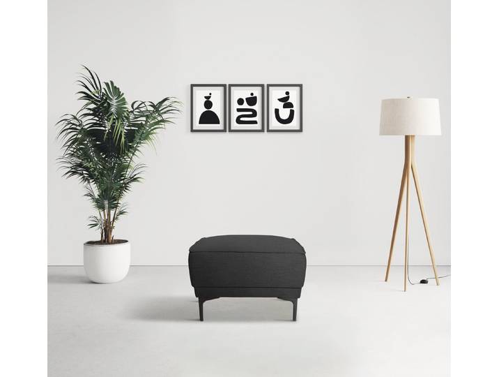 OTTO home Hocker Oland Flachgewebe Polsterhocker