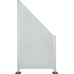 Wellker Sichtschutzelement KOTTOS SATIN satiniert Sichtschutz, Rechts