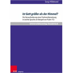 Hillebrand:Ist Gott grösser als der Himm, Fachbücher von Sonja Hillebrand