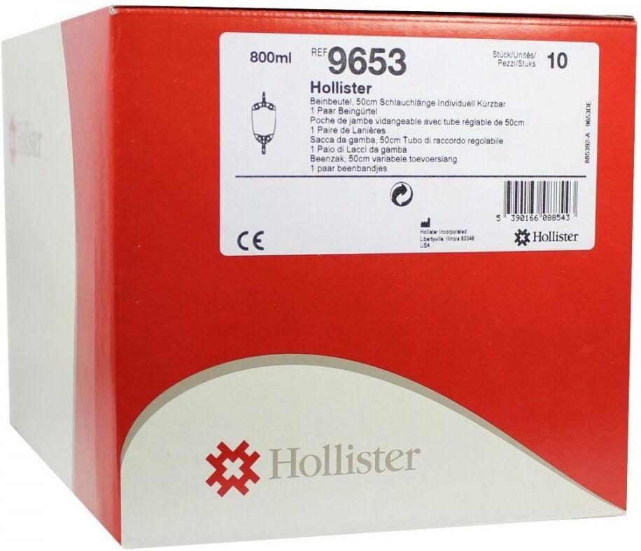 Hollister Urin Beinbeutel mit ablauf 800 ml unsteril