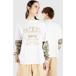 Jacker College Sweat Camo Longsleeve white Gr. XL