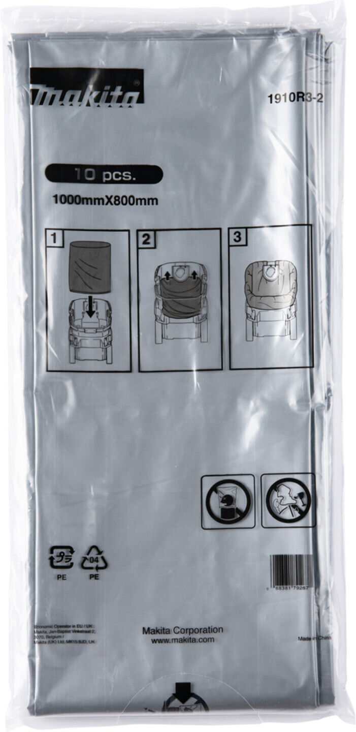 Makita Poly-Vinyl Entsorgungssack M (1910R3-2)