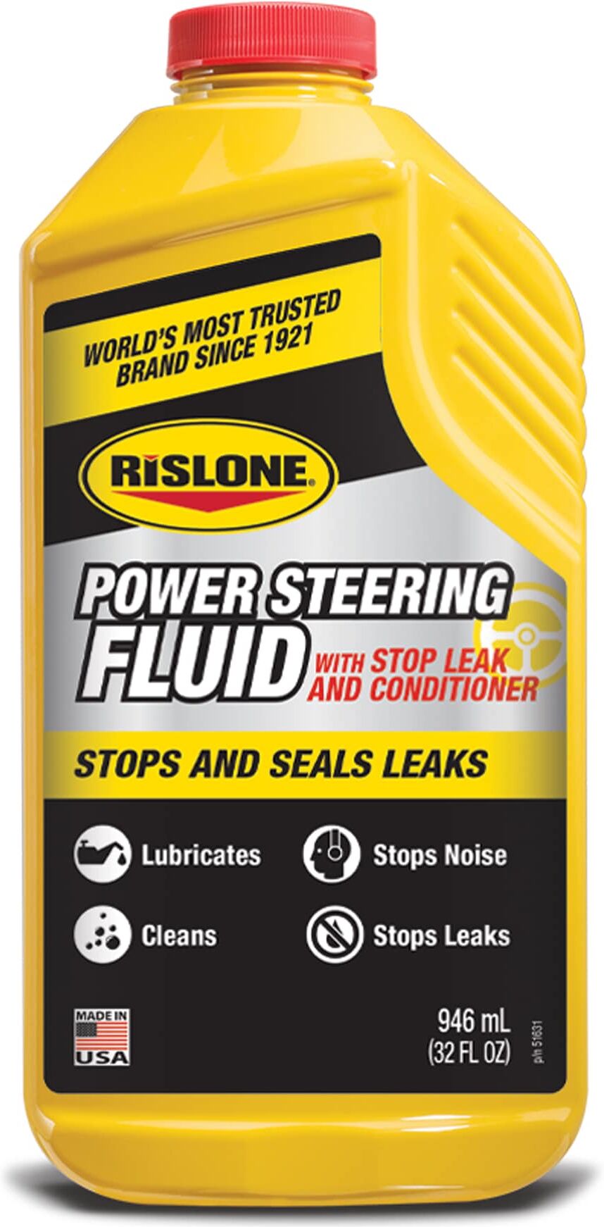 Rislone Power Steering Fluid with Condition &amp; Stop Leak