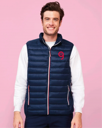 Gilet uomo imbottito leggero Victoire BW Personalizzate o neutre Sol's