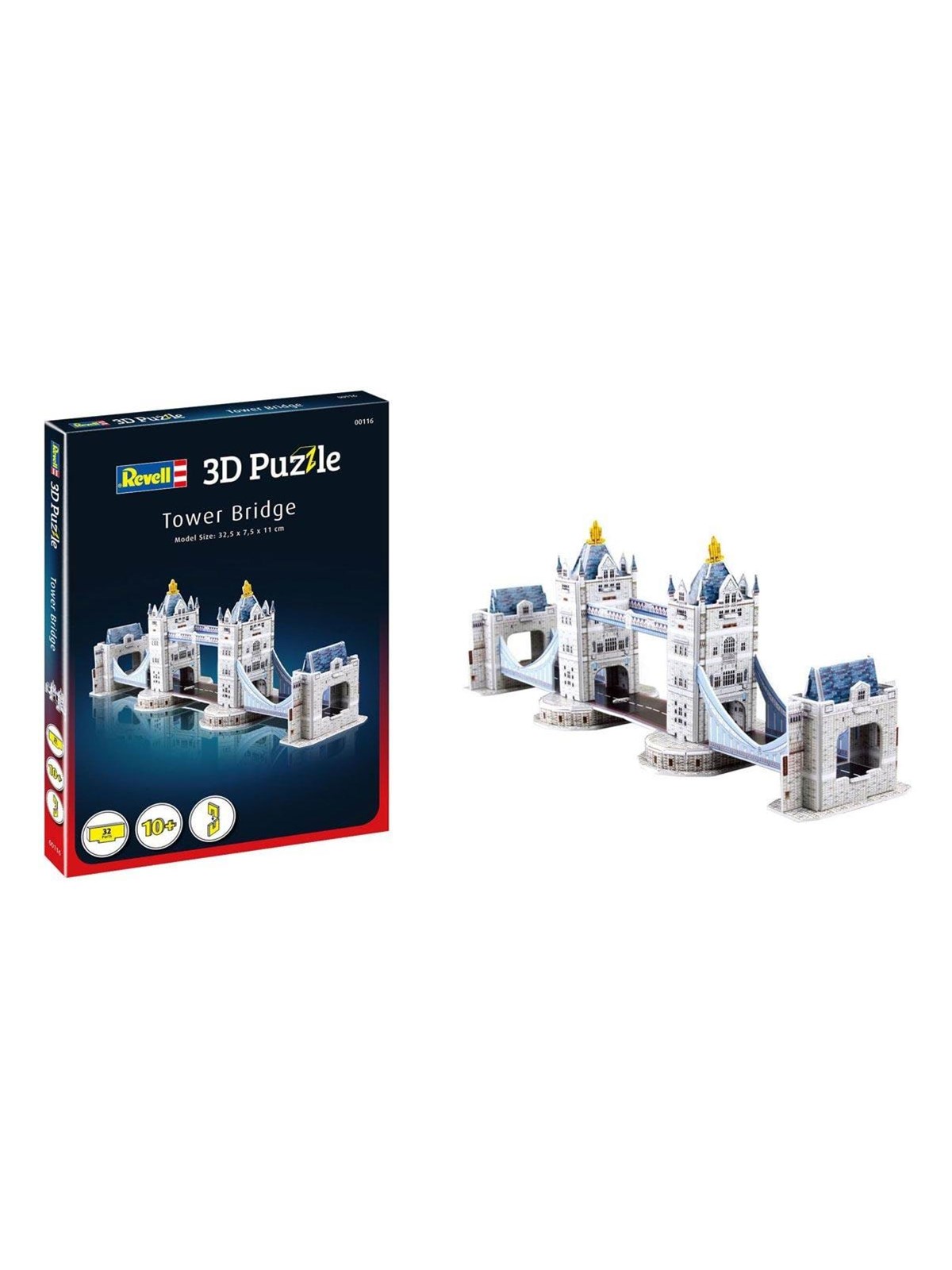 Revell 3D Puzzle Building Kit - Tower Bridge 3D Puzzle