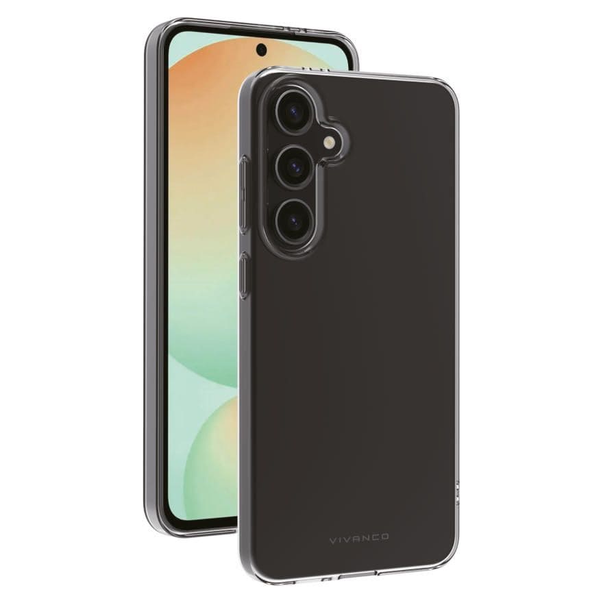 Vivanco Cover für Samsung Galaxy S24 FE Super Slim (Transparent) 64351