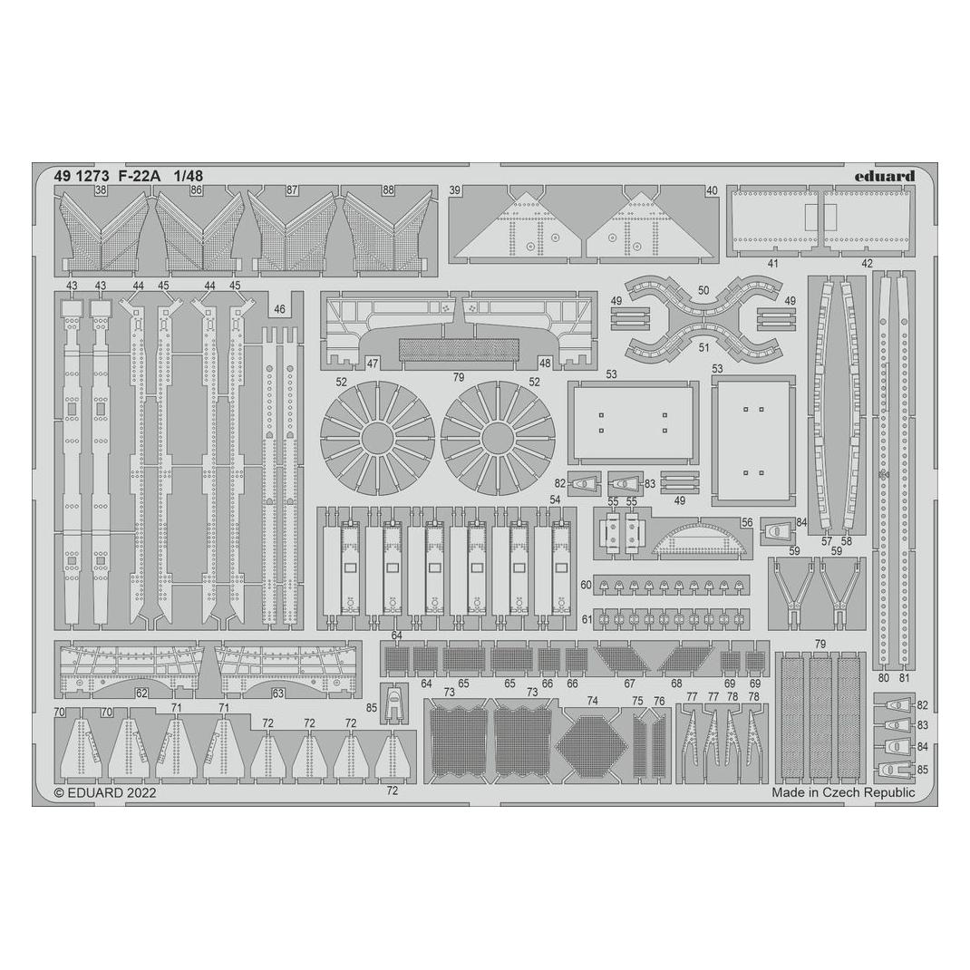 Eduard F-22A 1/48 (491273)