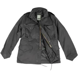 Mil-Tec US Feld M65, Textiljacke - Schwarz - M