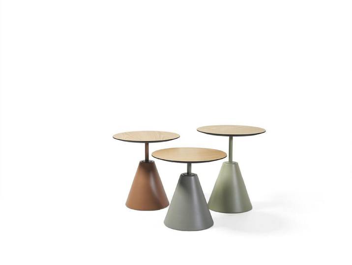 Xlmoebel Couchtisch Runde Kaffeetische im modernen Design aus hochwertigen Materialien (Set, Set 3 tlg. Couchtische), Hergestellt in Europa