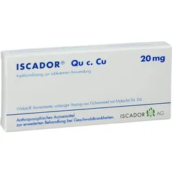 Iscador Qu C. Cu 20 mg 7 ML