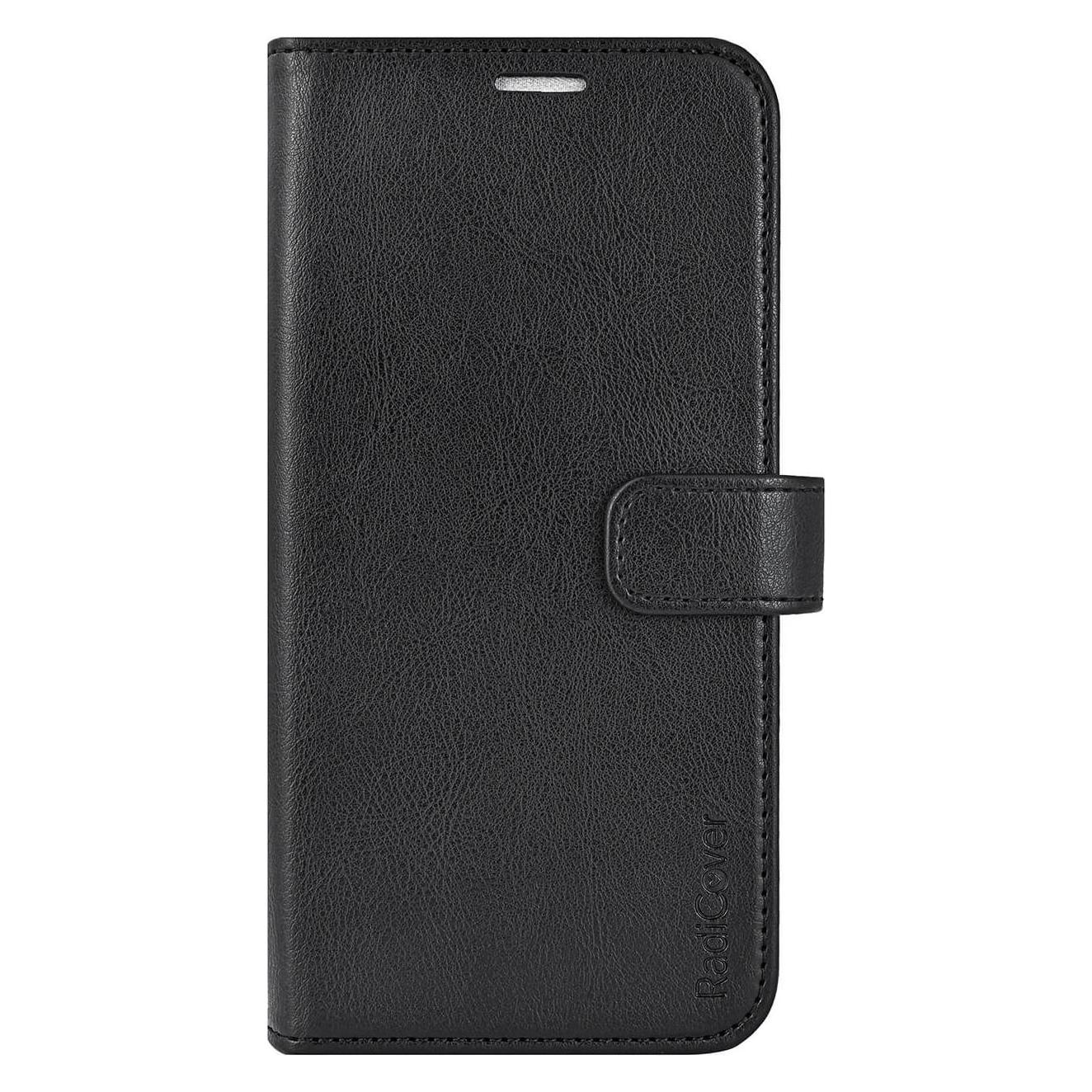 Radicover Wallet Case Anti-Radiation 3 Card RFID Black - iPhone 16 Pro Max (Apple iPhone 16 Pro Max) (RAD302)