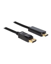 Delock Video- / Audiokabel DisplayPort / HDMI 20-poliger M 19-polig M 2 m 1.3 (82587)
