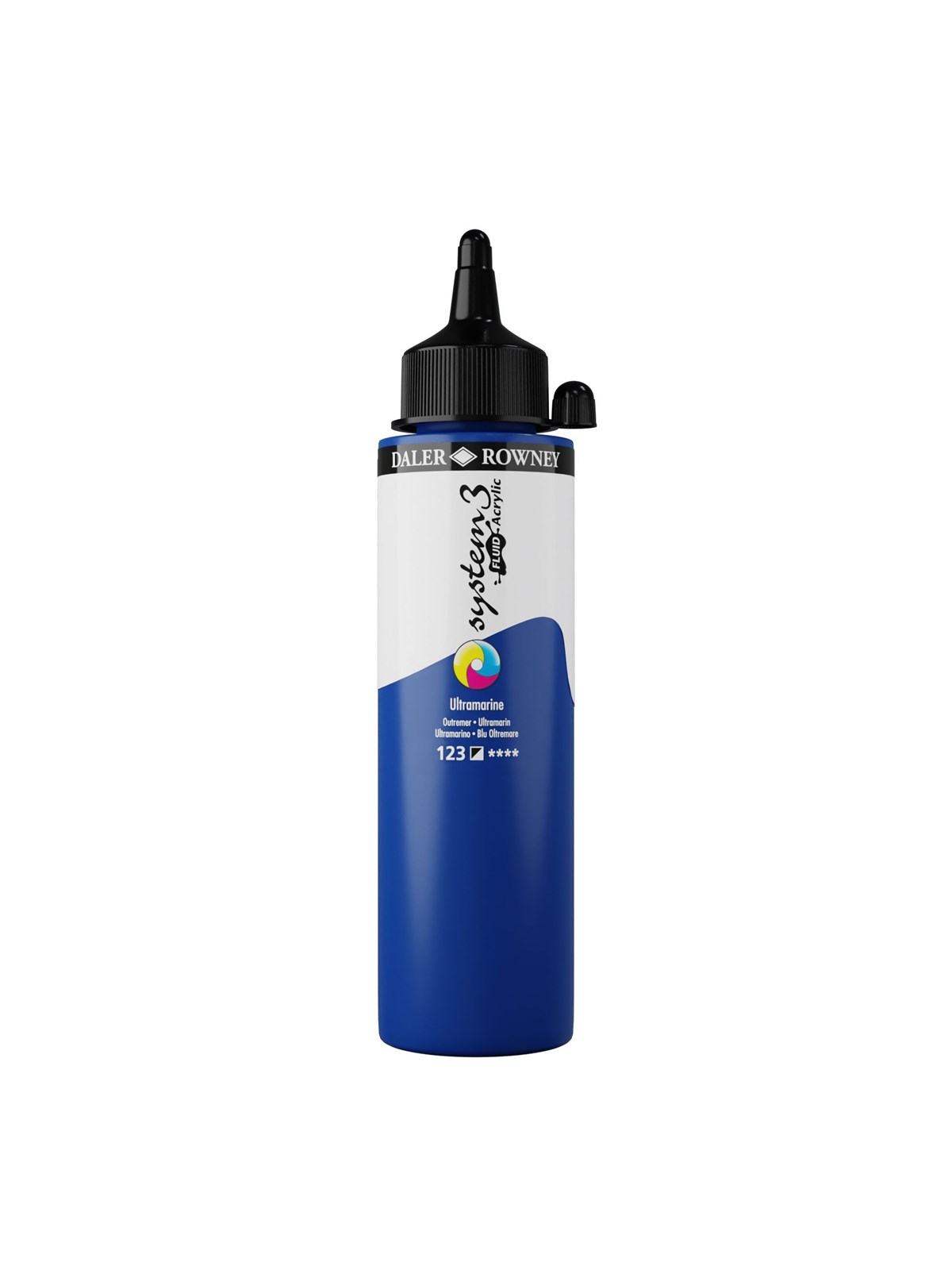 Daler-Rowney System3 Fluid Acrylic 250 ml Ultramarine