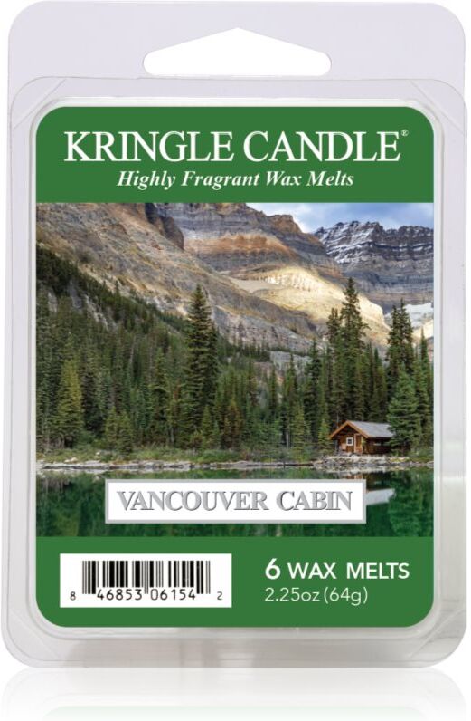 Kringle Candle Vancouver Cabin 6 Wax Melts scented candle 64 g