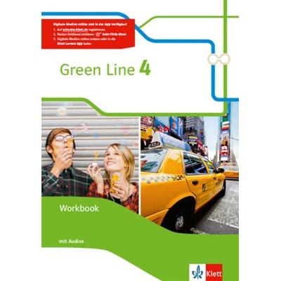 Green Line 4. Workbook mit Audios Klasse 8, Set von , Klett Schulbuchverlag, 978-3-12-834245-0