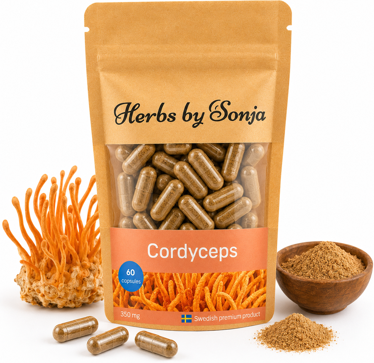 Cordyceps – 60 capsules