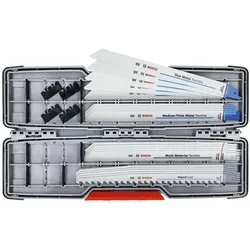 Bosch Hausgeräte, Sägeblatt, Gemischtes Säbelsägeblatt-Set 20-tlg - 2607012093