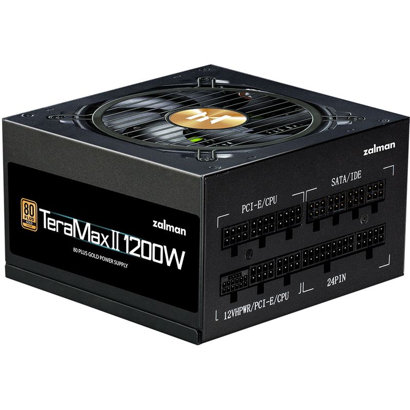 1200 Watt Zalman TeraMax II ZM1200-TMX2 Modular 80+ Gold