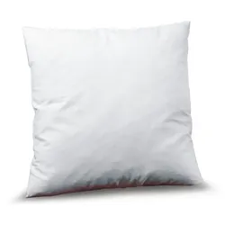 Füllkissen Faser 60 x cm Baumwolle Weiß