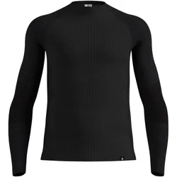 Odlo Herren BL Top Crew Neck L/S schwarz