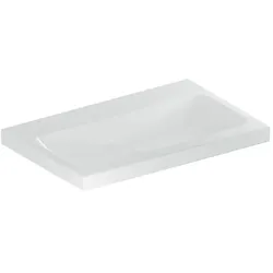 Geberit iCon light Waschtisch 501835007 70x48cm, ohne Hahnloch, ohne Überlauf, weiß