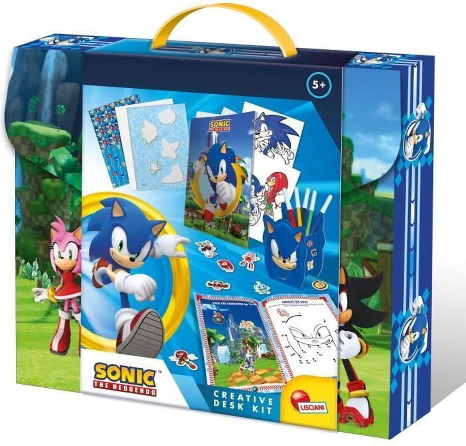 Liscianigiochi Sonic Creative Office Kit voor creatieve activiteiten vanaf 5 jaar